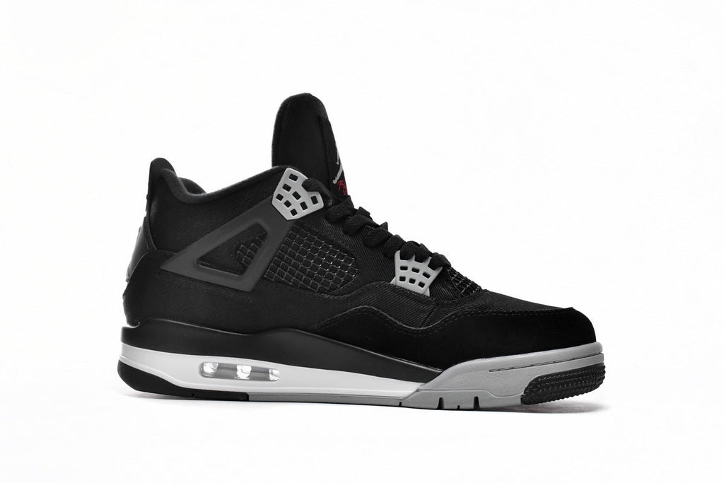 Air Jordan 4 Retro Black Canvas Reps Sneaker-DH7138-006