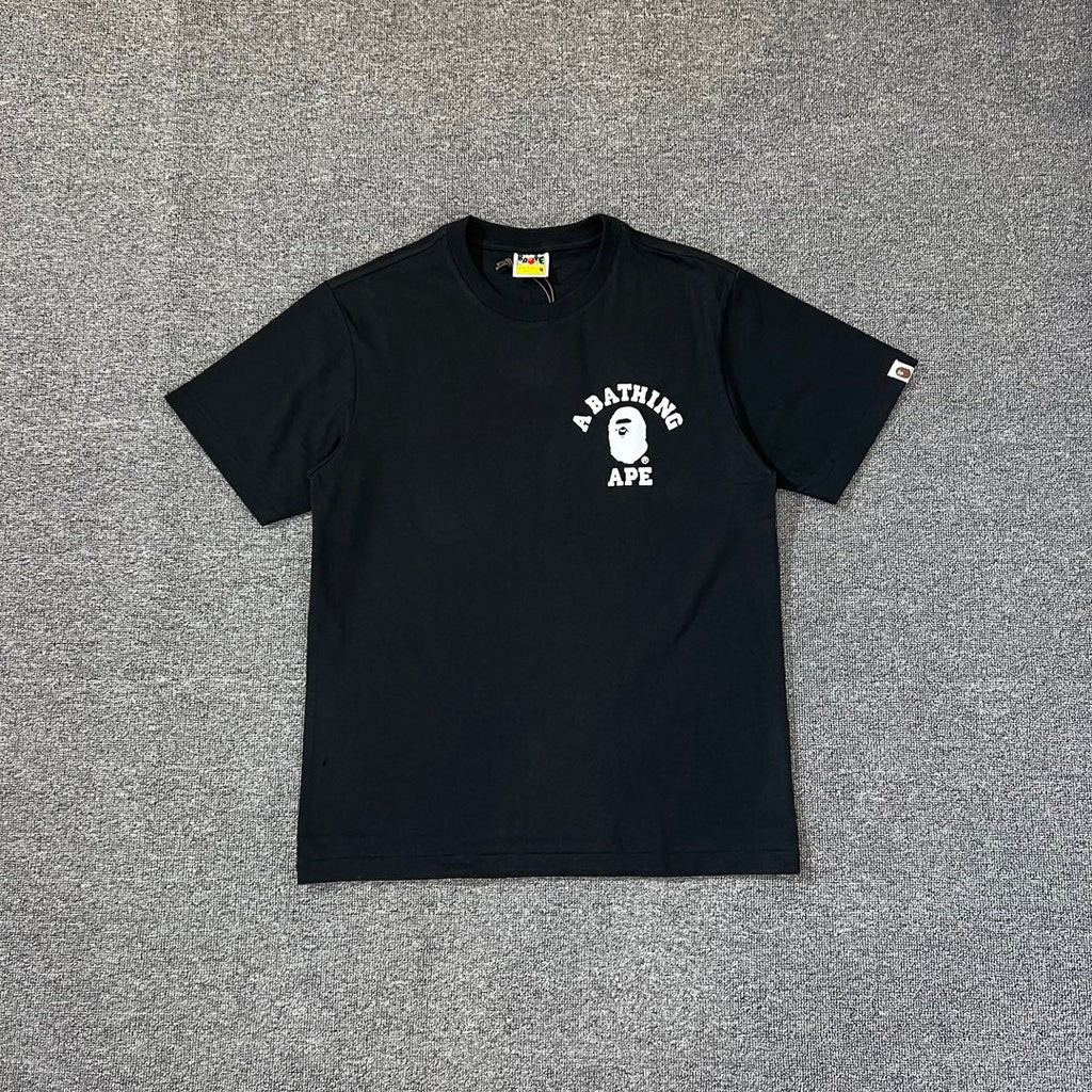 BAPE Classic College Logo Oversized Heavyweight Unisex T-Shirt