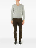 Al Duca D’Aosta 1902 V-neck ribbed-trim sweater
