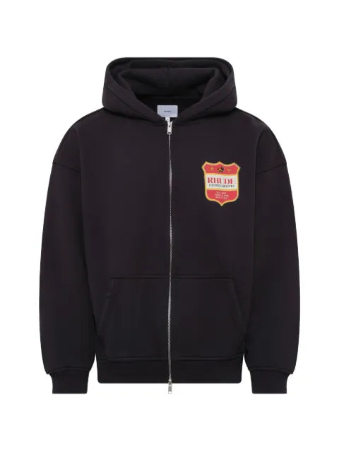 RHUDE Filtaro Crest zip-up hoodie