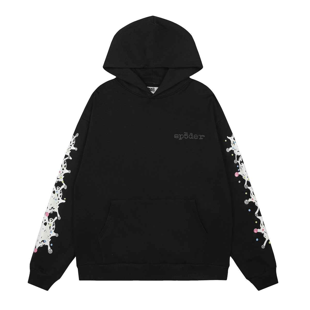 Sp5der Black Splatter Graphic Matching Set